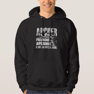 Phantastischer Bogenschießen für Männer - Frauen - Hoodie