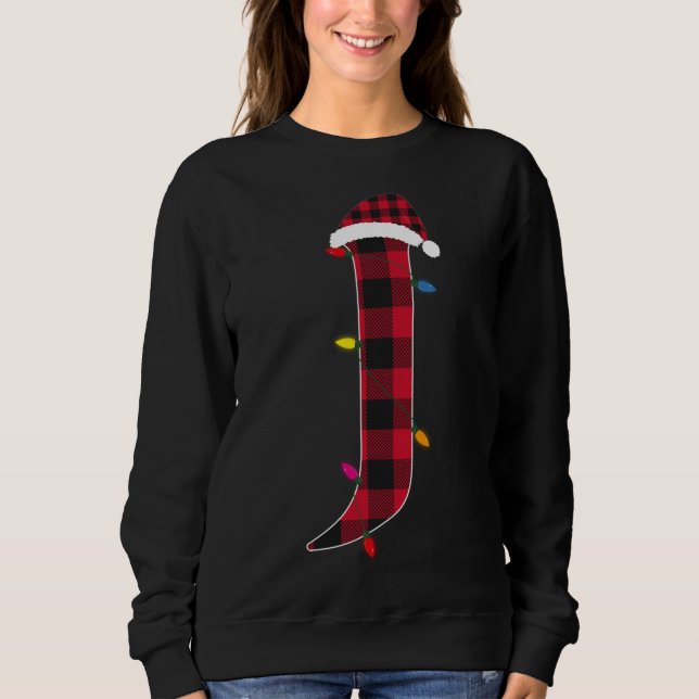 Phantastischer Buchstabe J Anfangsname Buffalo Kar Sweatshirt (Vorderseite)