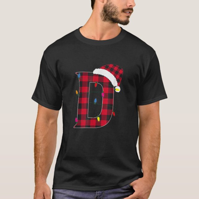 Phantastischer Buchstabe M Anfangsname Buffalo Kar T-Shirt (Vorderseite)