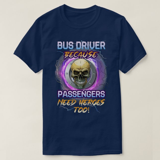 Phantastischer Bus-Treiber 1 T-Shirt (Design vorne)