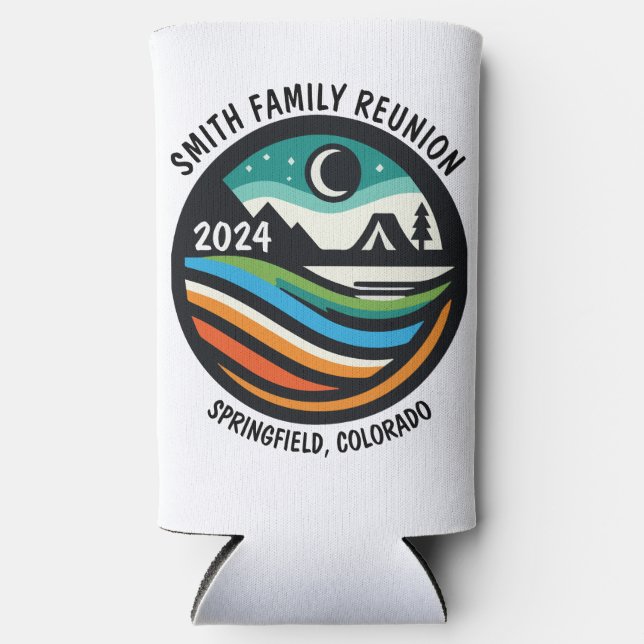 Phantastischer Campingplatz Selters Dosenkühler (Vorderseite)