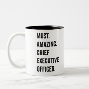 Phantastischer Chief Führungskraft Officer Zweifarbige Tasse
