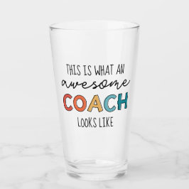 Phantastischer Coach | Bester Coach je | Funny Coa Glas