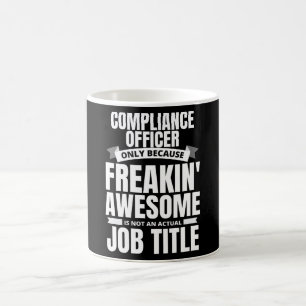 Phantastischer Compliance Officer von Freakin - Fu Kaffeetasse