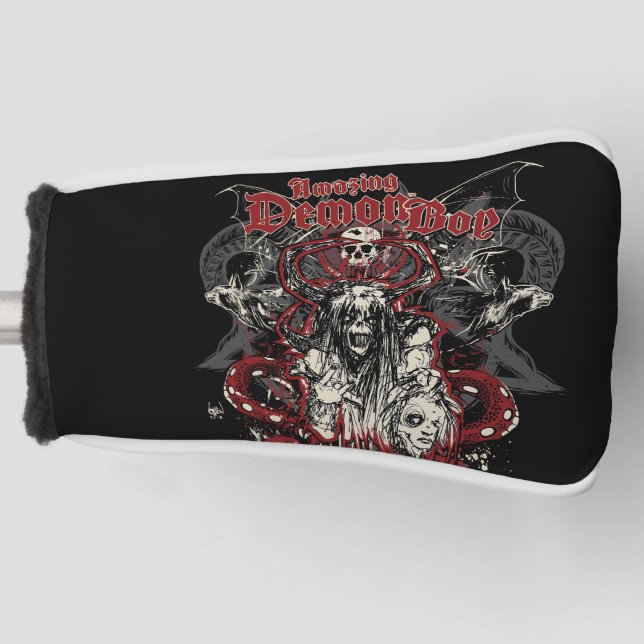 Phantastischer Dämonenaufstieg Golf Headcover (Vorderseite)