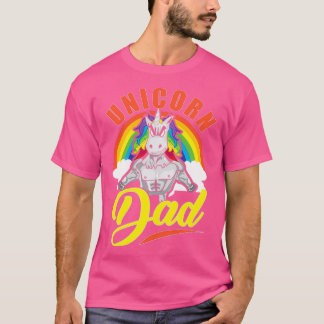 Phantastischer Einhorn-Vater Coole Einhorn-Vater T-Shirt