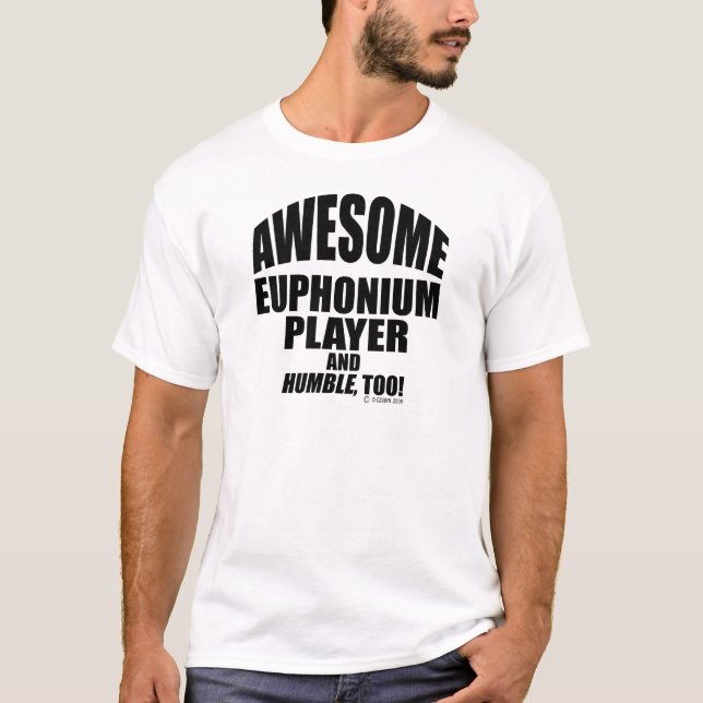 Phantastischer Euphonium-Player T-Shirt (Vorderseite)