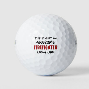 Phantastischer Feuerwehrmann Feuerwehrmann Golfball