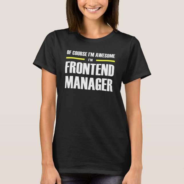 Phantastischer Frontleiter T-Shirt (Vorderseite)