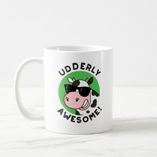 Phantastischer Funny Cow Puff Kaffeetasse (Links)