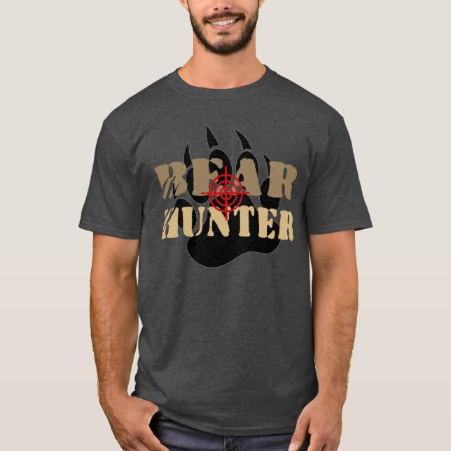 Phantastischer Gay Bear Prix Bär Hunter Bärenpfade T-Shirt (Vorderseite)