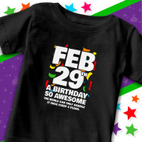 Phantastischer Geburtstag 2024 Leap Day Leap Year