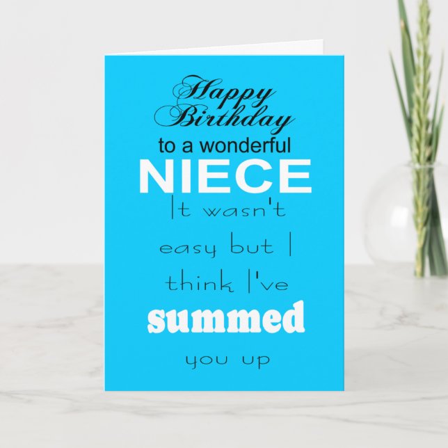 phantastischer Geburtstag Karte (Vorderseite)