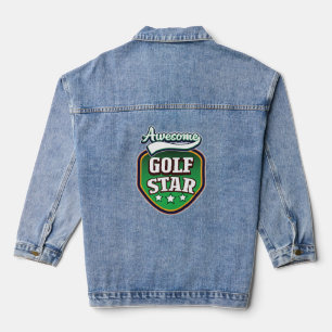 Phantastischer Golfstar Jeansjacke