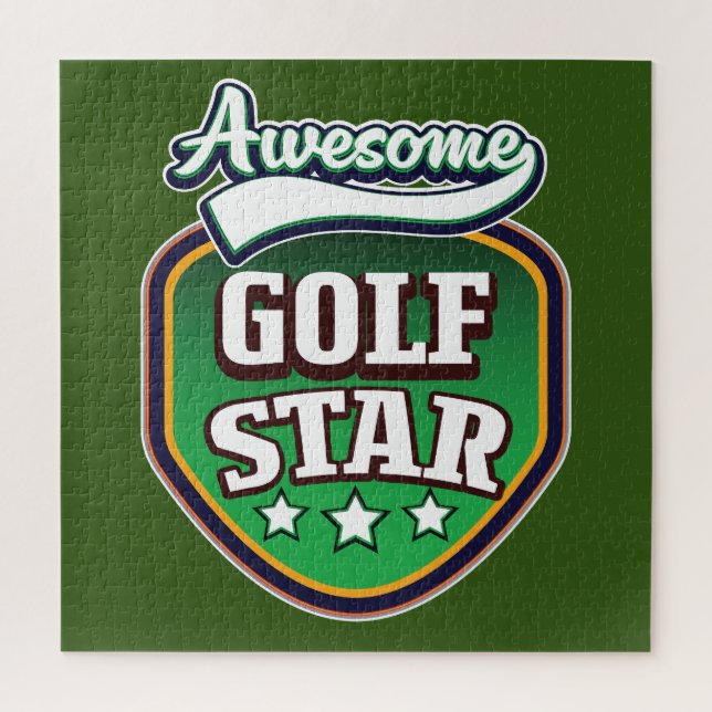 Phantastischer Golfstar Puzzle (Vertikal)
