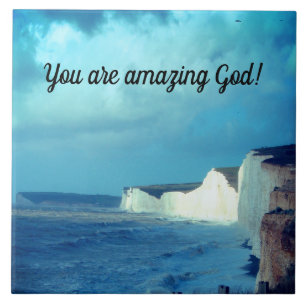 Phantastischer Gott Fliese