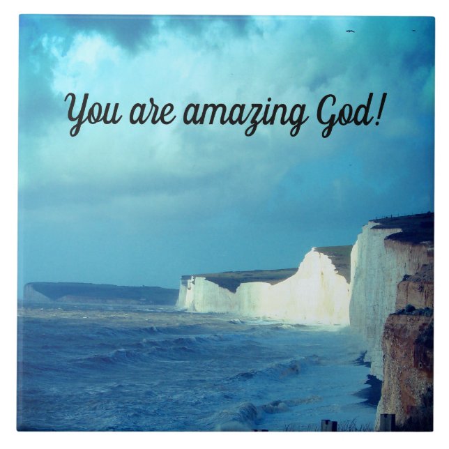 Phantastischer Gott Fliese (Vorderseite)