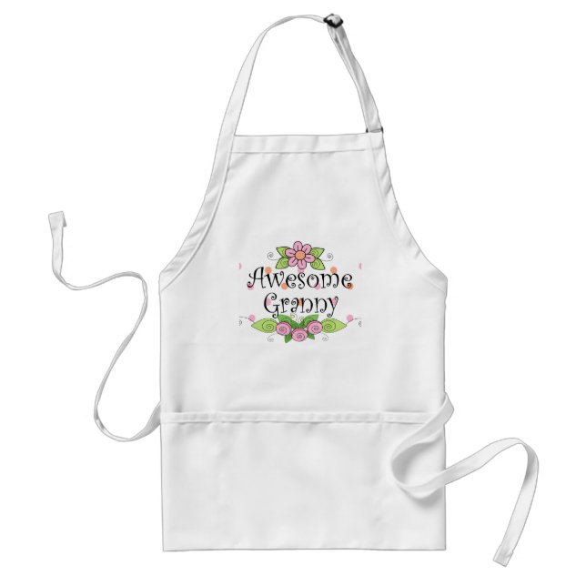 Phantastischer Granny-T - Shirt Schürze (Vorne)