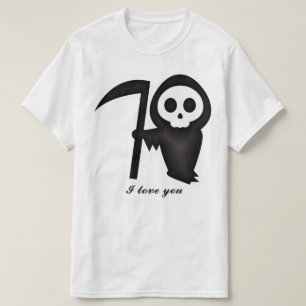 Phantastischer grimmiger Sensenmann I Liebe du Tot T-Shirt
