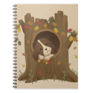 Phantastischer Herbst: Beagle Notizblock