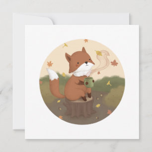 Phantastischer Herbst: Fox Einladung