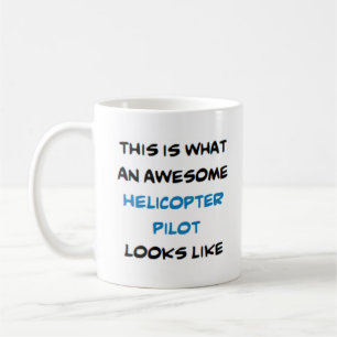 phantastischer Hubschrauberpilot Kaffeetasse