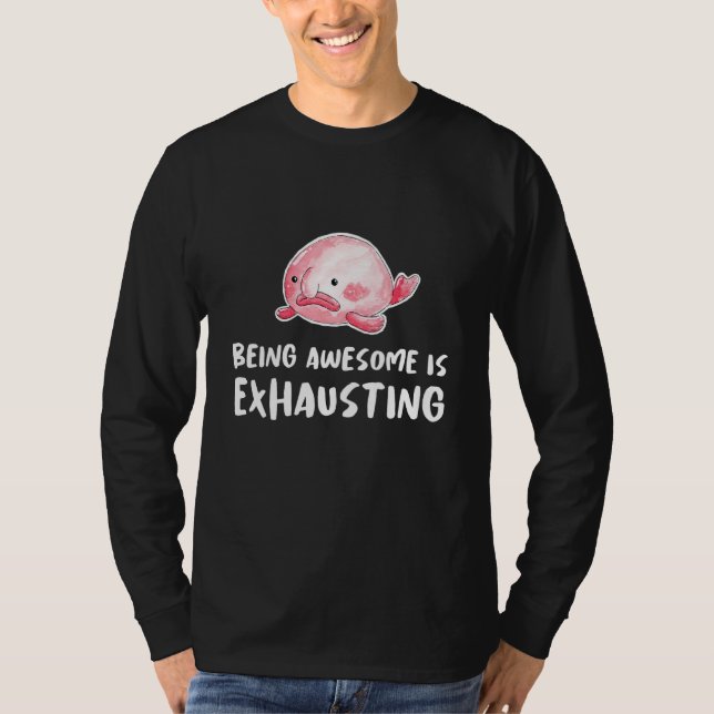 Phantastischer Hummelfisch ist das Ausatmen von la T-Shirt (Vorderseite)