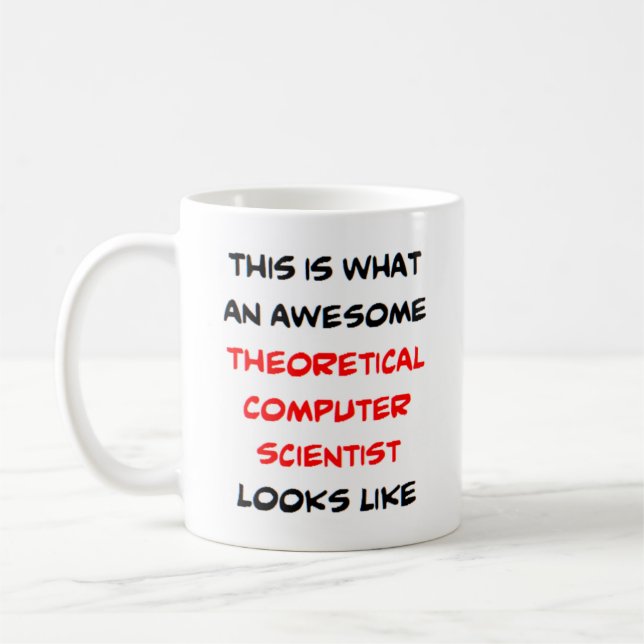 phantastischer Informatiker Kaffeetasse (Links)