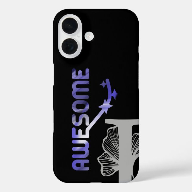 PHANTASTISCHER iPhone Case Trend Abstrakt Lavendel (Rückseite)
