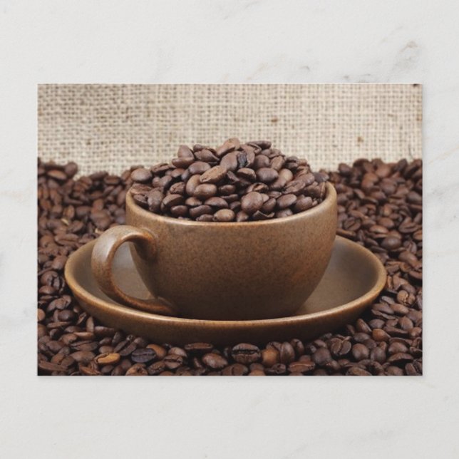Phantastischer Kaffee Postkarte (Vorderseite)