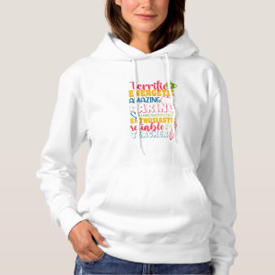 Phantastischer Lehrertag Gekümmert Lehrer Hoodie