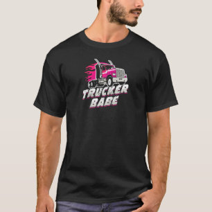 Phantastischer LKW-Anhänger LKW-Fahrer Frauen Gi T-Shirt
