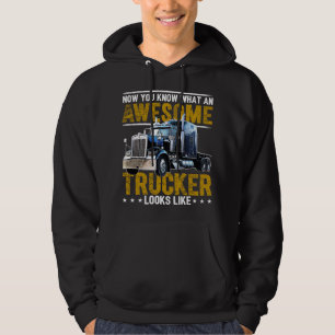 Phantastischer LKW Big Rig Sattelanhänger Hoodie