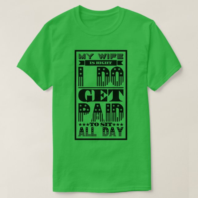 Phantastischer Lkw-Fahrer T-Shirt (Design vorne)
