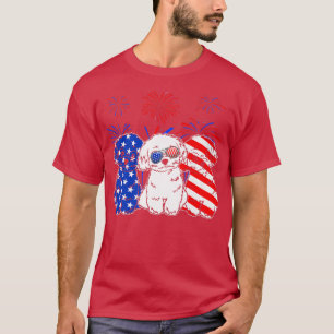 Phantastischer maltesischer Hund - Amerikanische F T-Shirt
