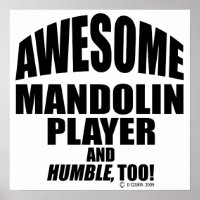 Phantastischer Mandolin-Player