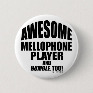 Phantastischer Mellophone-Player Button