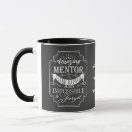 Phantastischer Mentor Dankeschön Weihnachten Tasse