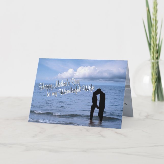 Phantastischer Muttertag wünscht meiner wunderbare Karte (Vorderseite)