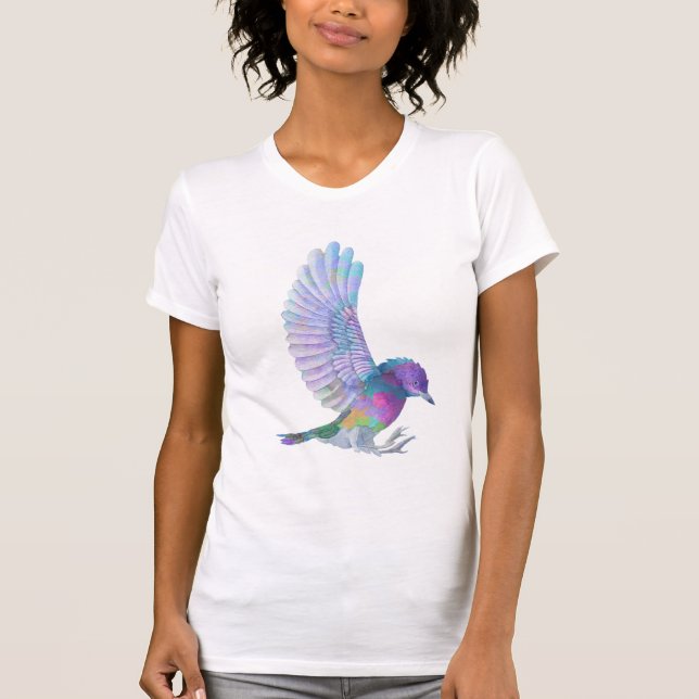 Phantastischer Niedlicher Bird T-Shirt (Vorderseite)