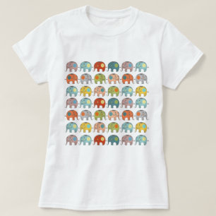 Phantastischer niedlicher Trendzirkus Indischer El T-Shirt