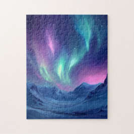 Phantastischer Nordlichter Puzzle