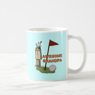 Phantastischer Opa Golf Kaffeetasse