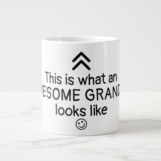 Phantastischer Opa Jumbo-Tasse (Vorderseite)