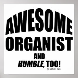 Phantastischer Organist Poster