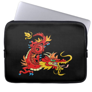Phantastischer Orientalischer Drache Laptopschutzhülle