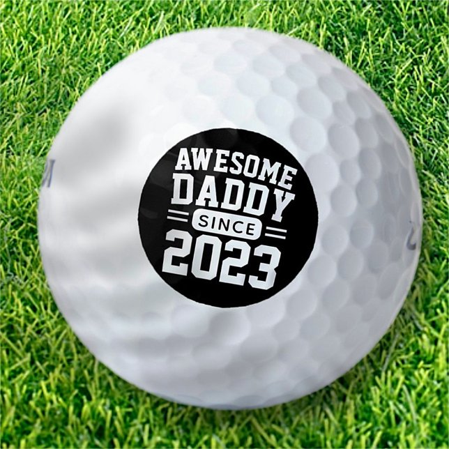 Phantastischer Papa seit dem athletischen Tag des  Golfball (Von Creator hochgeladen)
