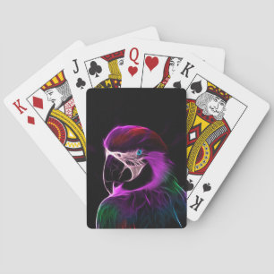 Phantastischer Pflaumensittich Spielkarten
