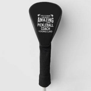 Phantastischer Pickleball-Coach Golf Headcover