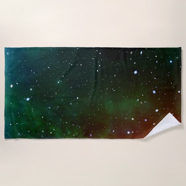 Phantastischer Raum Strandtuch (Vorderseite)